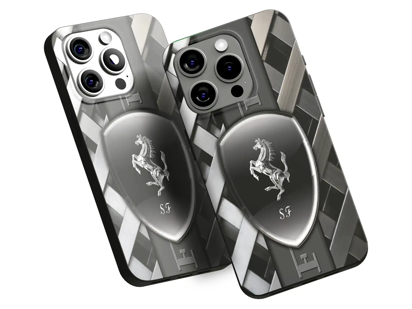 Ferrari Coque Smartphone Look Contemporain Élégant